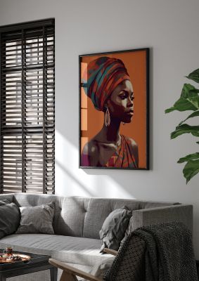 African Womans Resilience in Minimalism